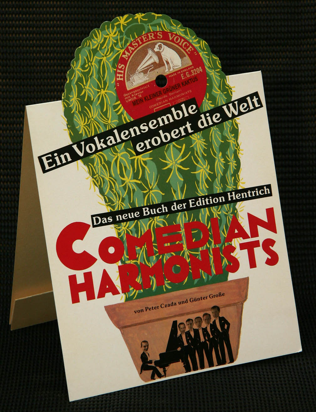 Comedian Harmonists Mein Kleiner Grüner Kaktus Text MEIN KLEINER GRÜNER KAKTUS -RAR- Werbeaufsteller f. Comedian Harmonists